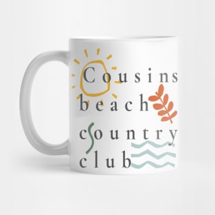 cousins beach country club Mug